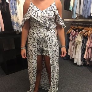 Maxi Length Romper Dress